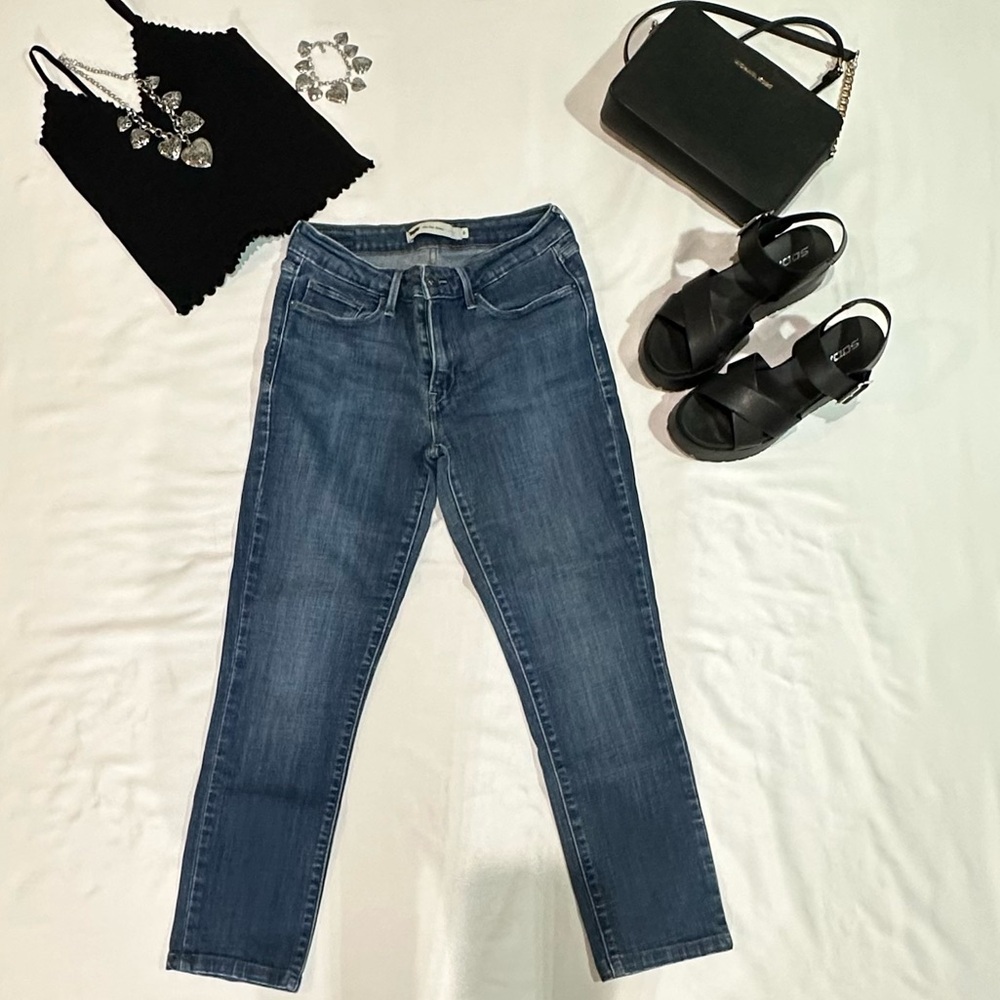 LEVIS Mid Rise Skinny